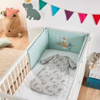 Бортик На детскую кроватку из биоперкали 180 x 40 см другие LA REDOUTE INTERIEURS  фото, kupilegko.ru